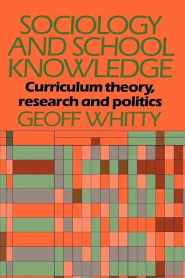 Sociology and School Knowledge