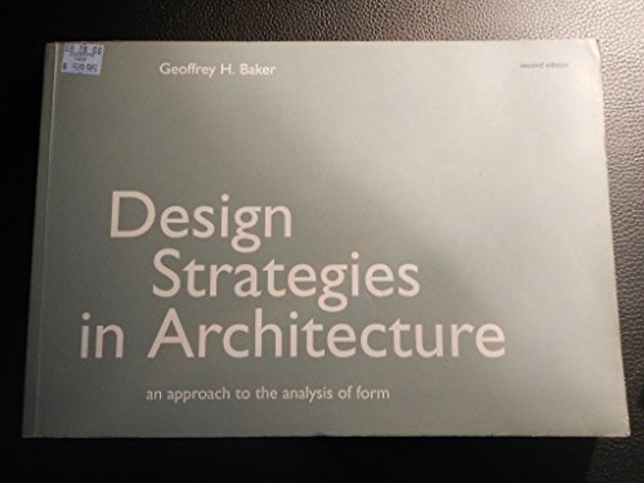 Design Strategies in Architecture