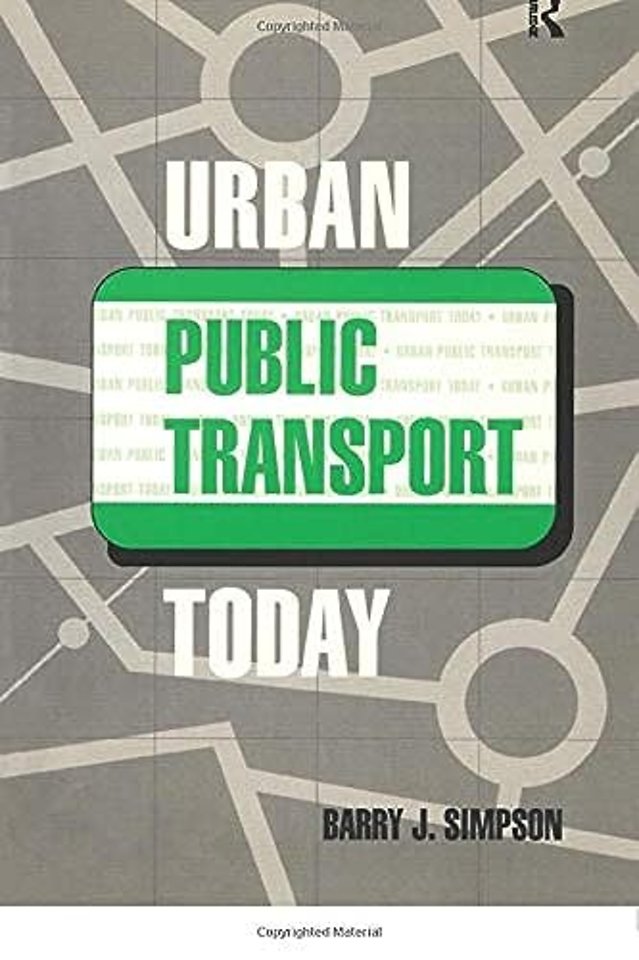 Urban Public Transport Today