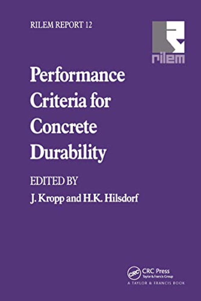Performance Criteria for Concrete Durability