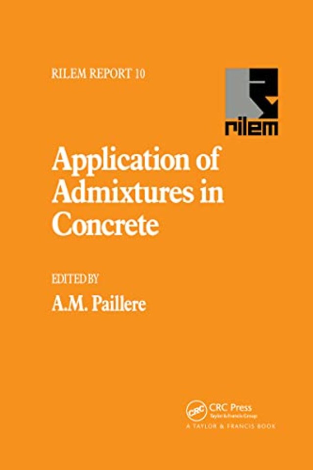 Application of Admixtures in Concrete