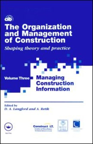 Organization and Management of Construction