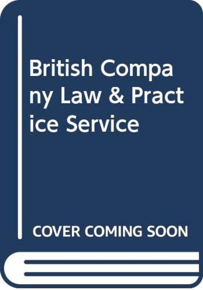British Company Law & Practice Service