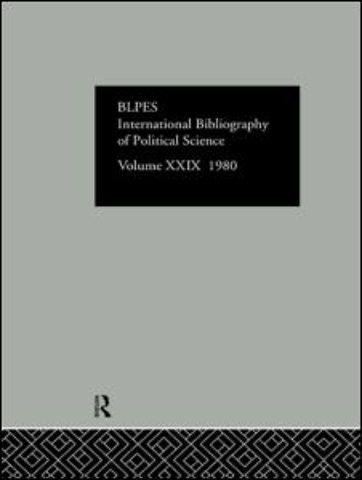 Ibss Poli Sci 29 1980