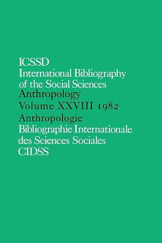 IBSS: Anthropology: 1982 Vol 28