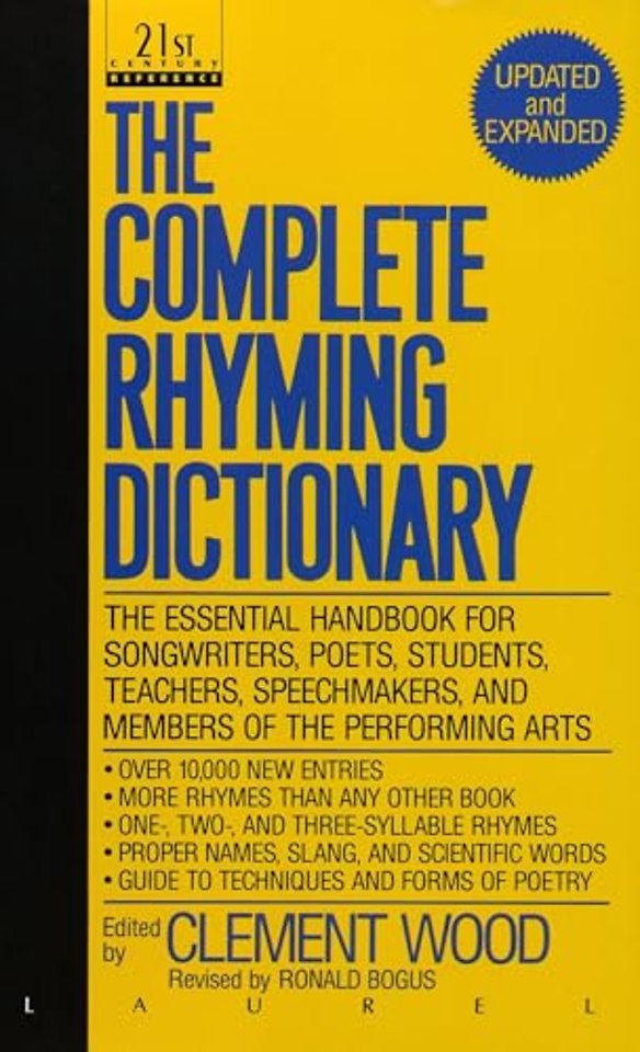 The Complete Rhyming Dictionary