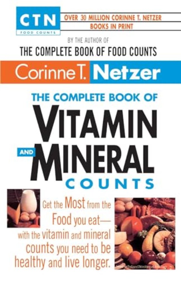 The Complete Book of Vitamin and Mineral Counts
