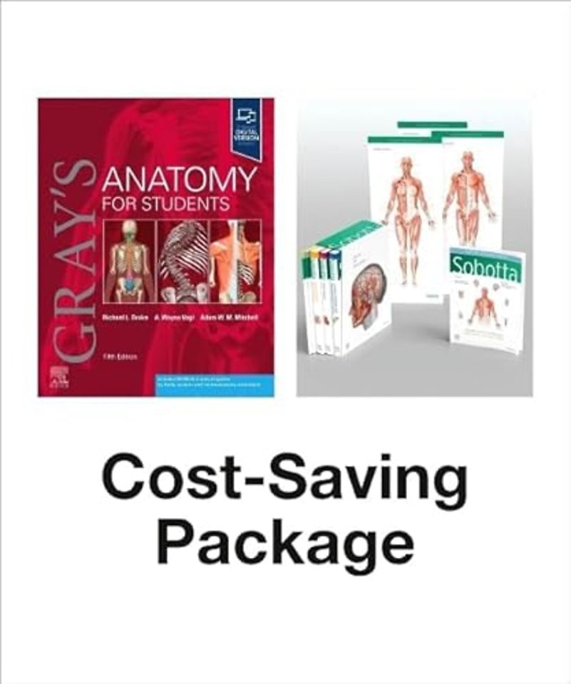 Gray's Anatomy for Students 5e and Paulsen: Sobotta Atlas of Anatomy, Package, 17th ed., English/Latin - Value Pack