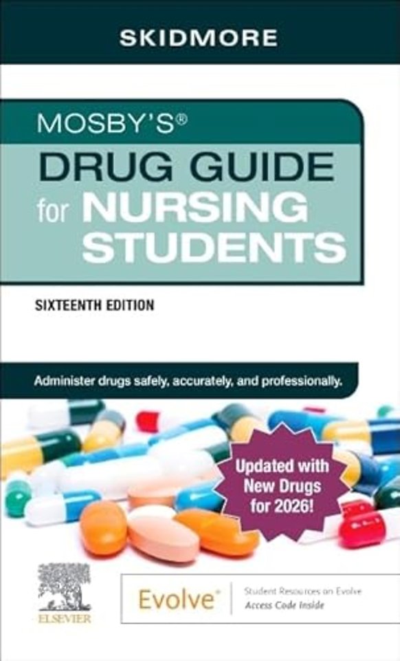 Mosby’s Drug Guide for Nursing Students with 2026 Update