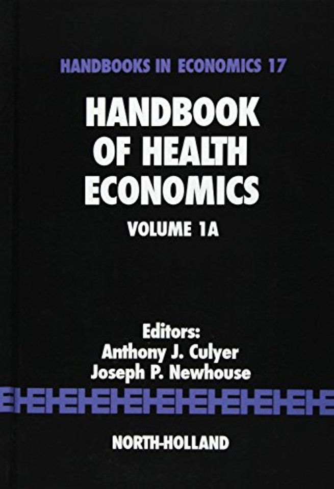 Handbook of Health Economics