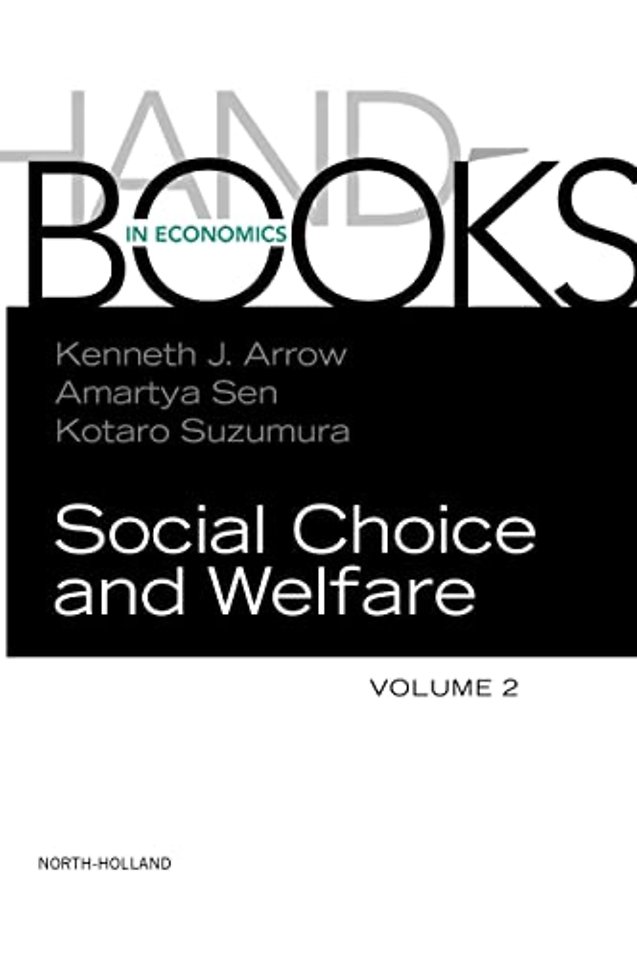 Handbook of Social Choice and Welfare