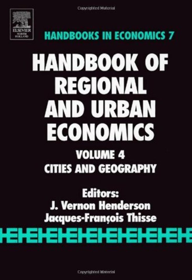 Handbook of Regional and Urban Economics