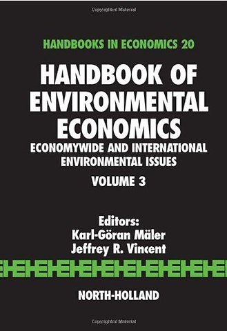 Handbook of Environmental Economics