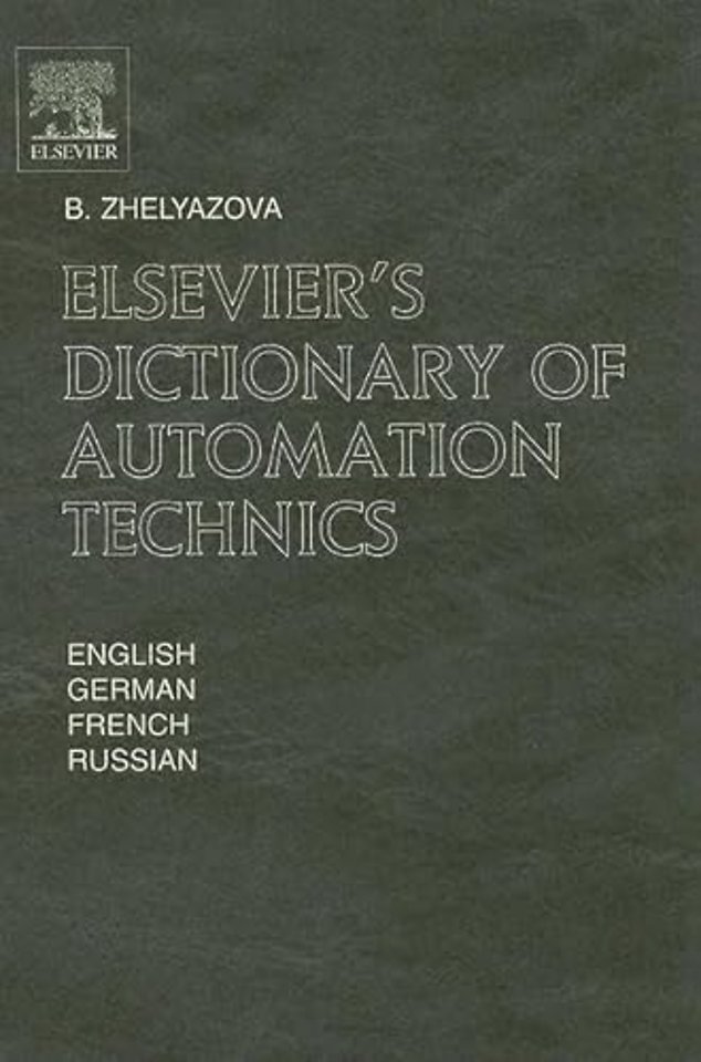 Elsevier's Dictionary of Automation Technics