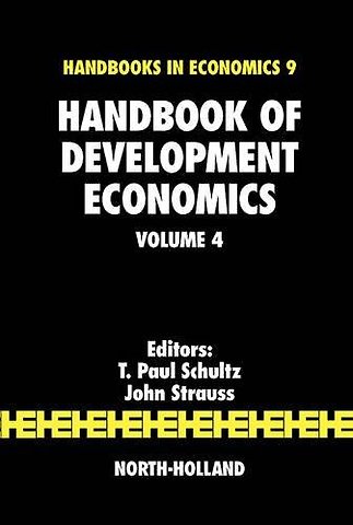 Handbook of Development Economics