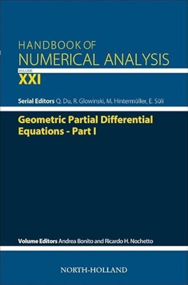 Geometric Partial Differential Equations - Part I