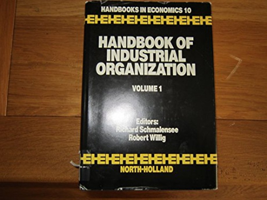 Handbook of Industrial Organization