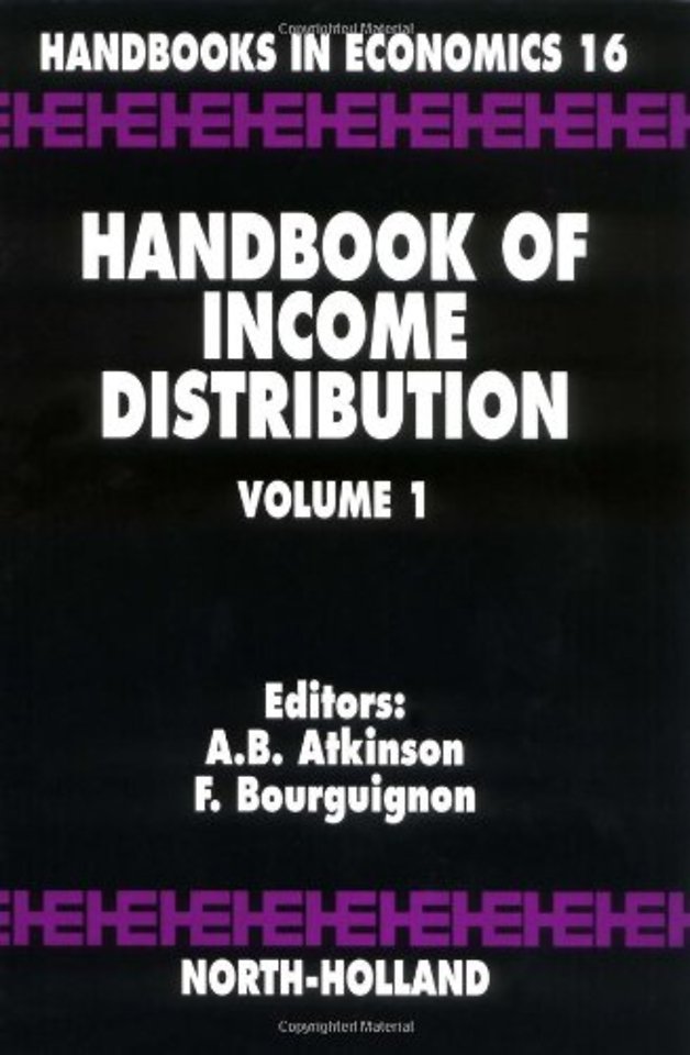 Handbook of Income Distribution