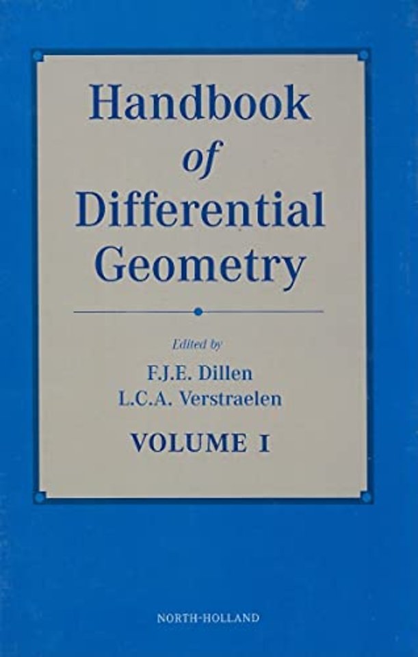 Handbook of Differential Geometry, Volume 1