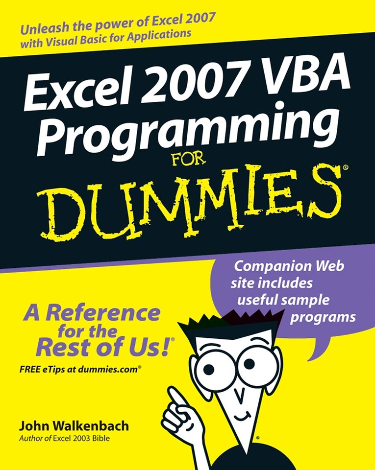 Microsoft Office Excel 2007 VBA Programming for Dummies
