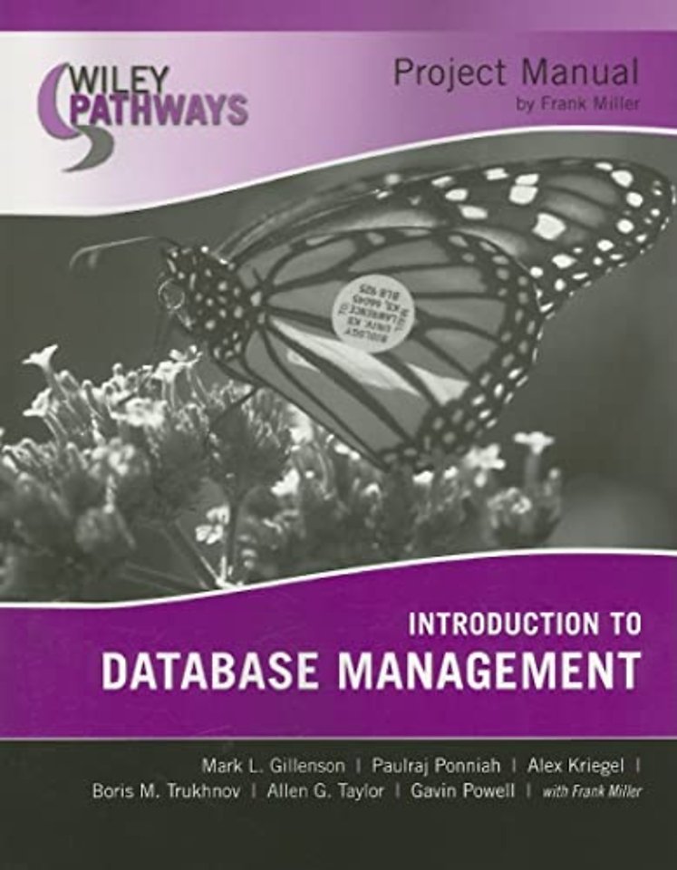 Wiley Pathways Introduction to Database Management Project Manual