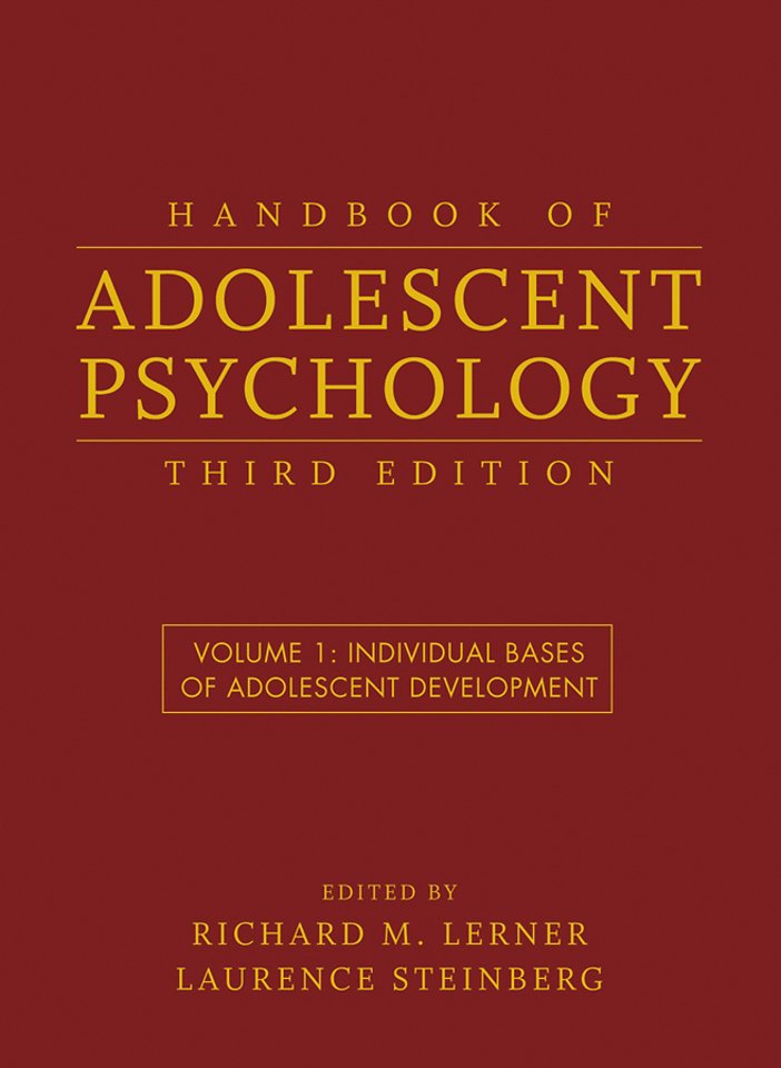 Handbook of Adolescent Psychology, Volume 1