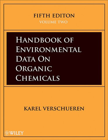Handbook of Environmental Data on Organic Chemicals, 4 Volume Set