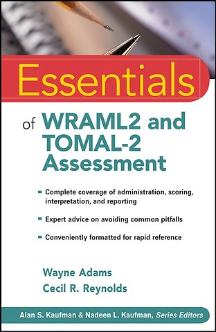 Essentials of WRAML2 and TOMAL–2 Assessment