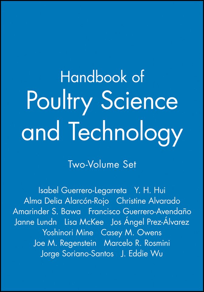 Handbook of Poultry Science and Technology, Set