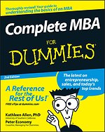 Complete MBA For Dummies