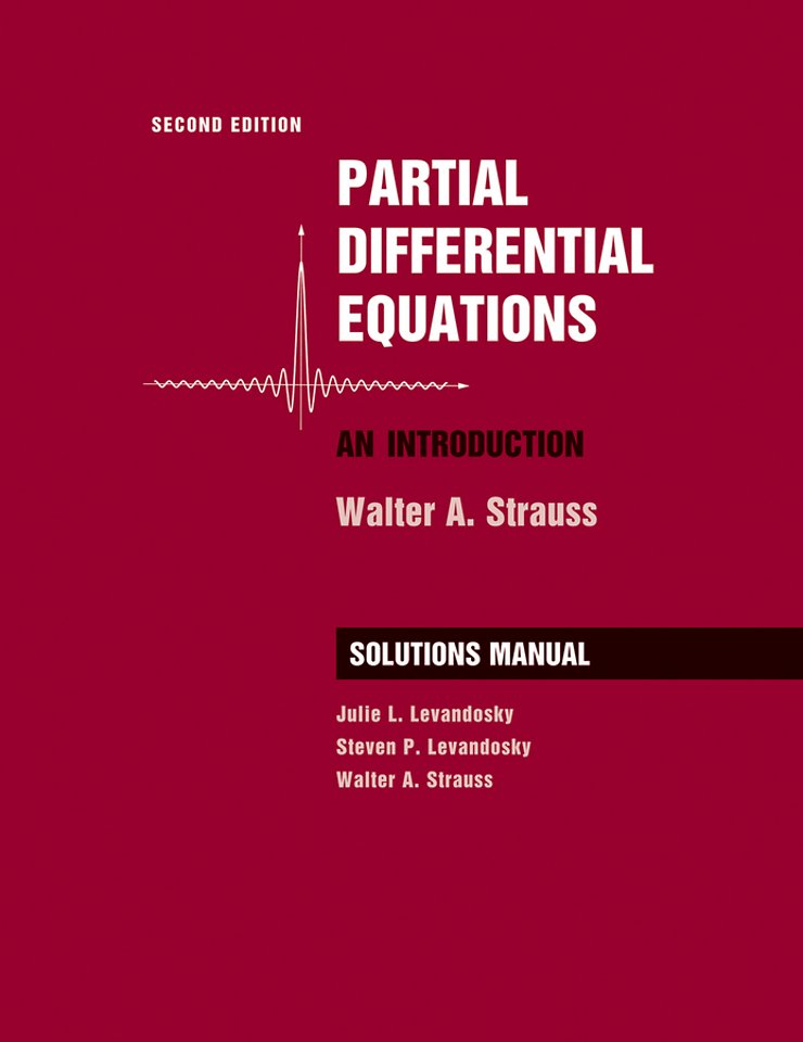 Student Solutions Manual to accompany Partial Differential Equations – An Introduction 2e