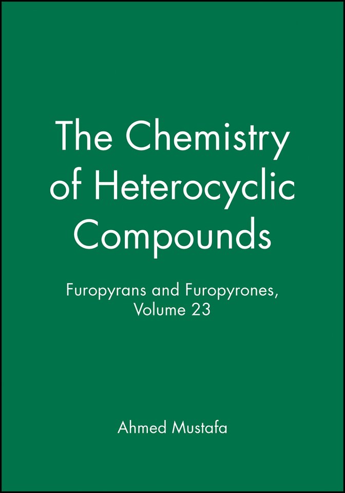Mustafa Chemistry of Heterocyclic Compounds Furopyrans and Furopyrones