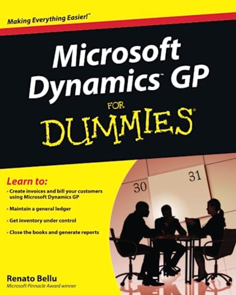 Microsoft DynamicsTM GP For Dummies®