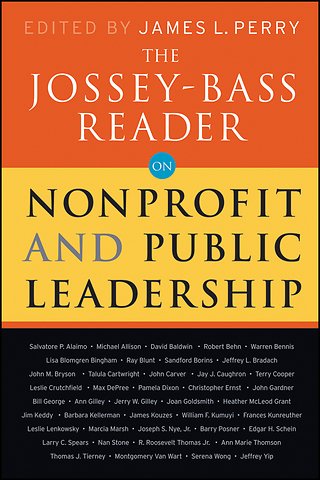 The Jossey–Bass Reader on Nonprofit and Public Leadership