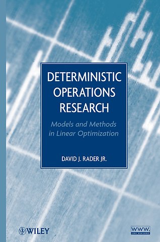 Deterministic Operations Research – Models and Methods in Linear Optimization