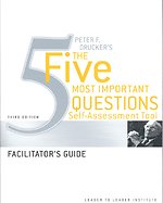 Peter Drucker's The Five Most Important Question Self Assessment Tool Peter Drucker's The Five Most Important Question Self Assessment Tool