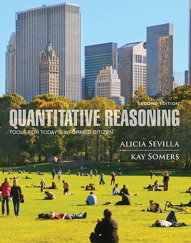 Quantitative Reasoning – Tools for Today′s Informed Citizen 2e