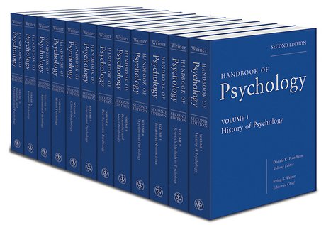 Handbook of Psychology 12V Set 2e