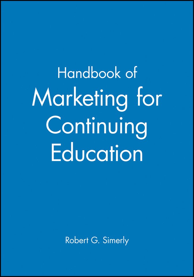 Handbook of Marketing for Continuing Education