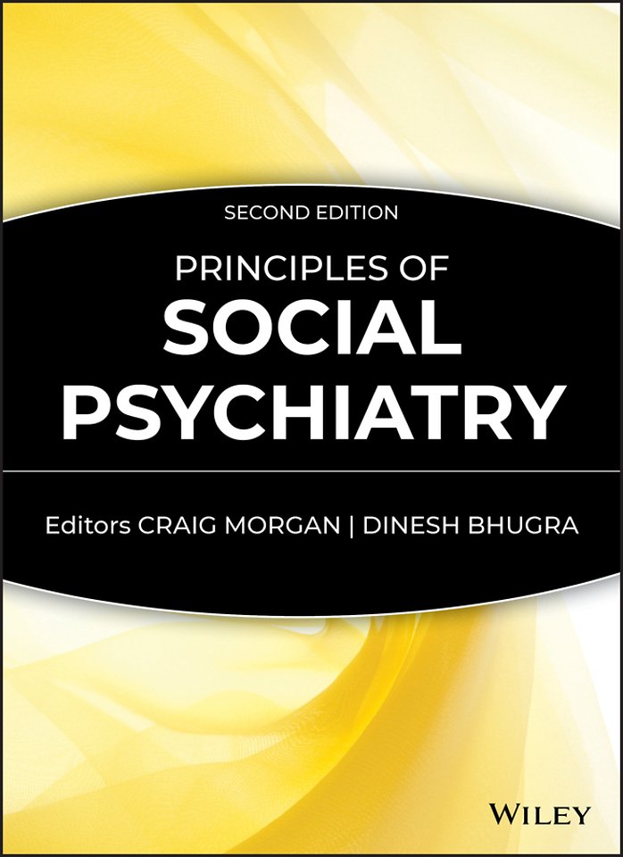 Principles of Social Psychiatry, 2e