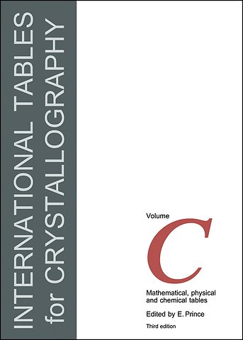 International Tables for Crystallography, Volume C