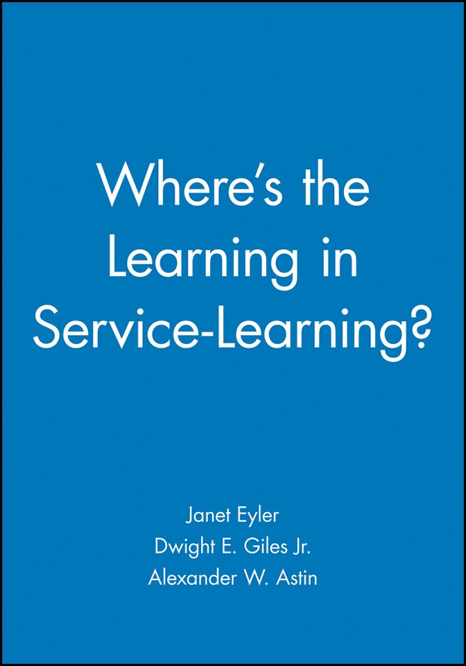 Where′s the Learning in Service–Learning?