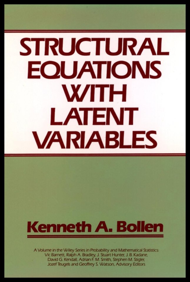 Structural Equations with Latent Variables