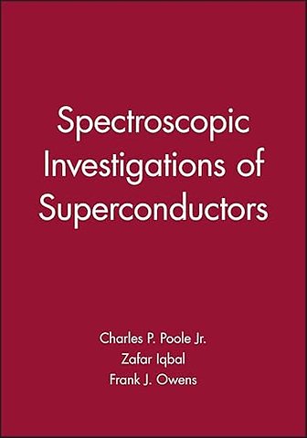 Spectroscopic Investigations of Superconductors