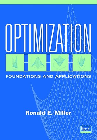Optimization – Foundations and Applications