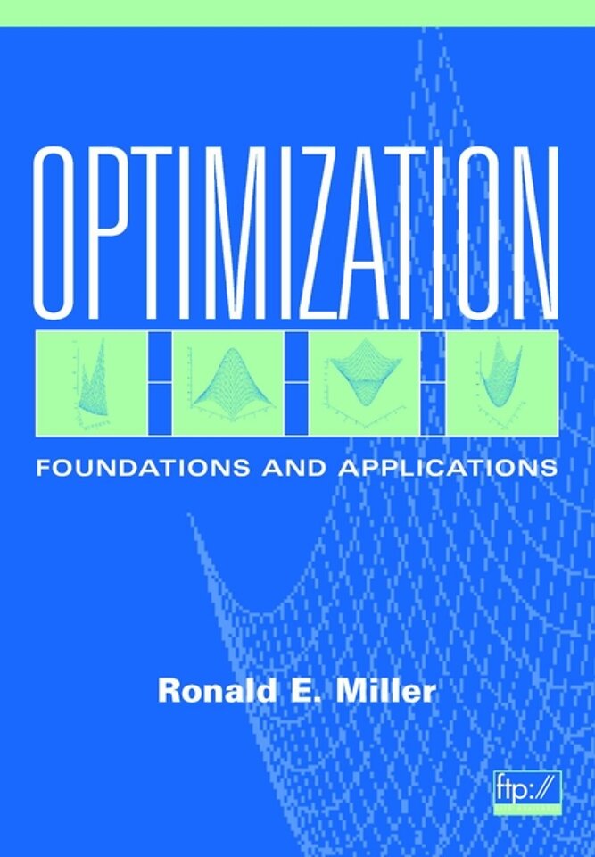 Optimization – Foundations and Applications