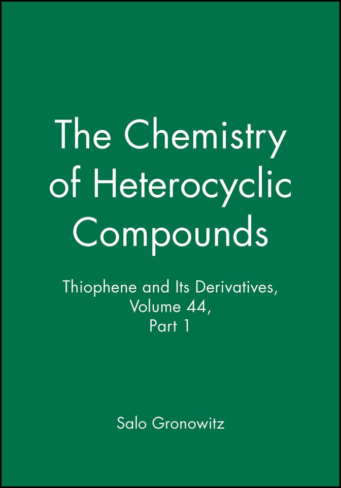 Chemistry of Heterocyclic Compounds – Thiophene and It′s Derivatives