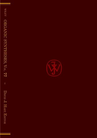 Organic Syntheses, Volume 77