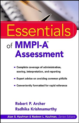 Essentials of MMPI–A Assessment