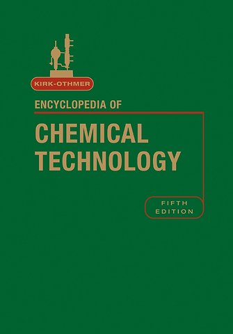 Kirk-Othmer Encyclopedia of Chemical Technology, Volume 1